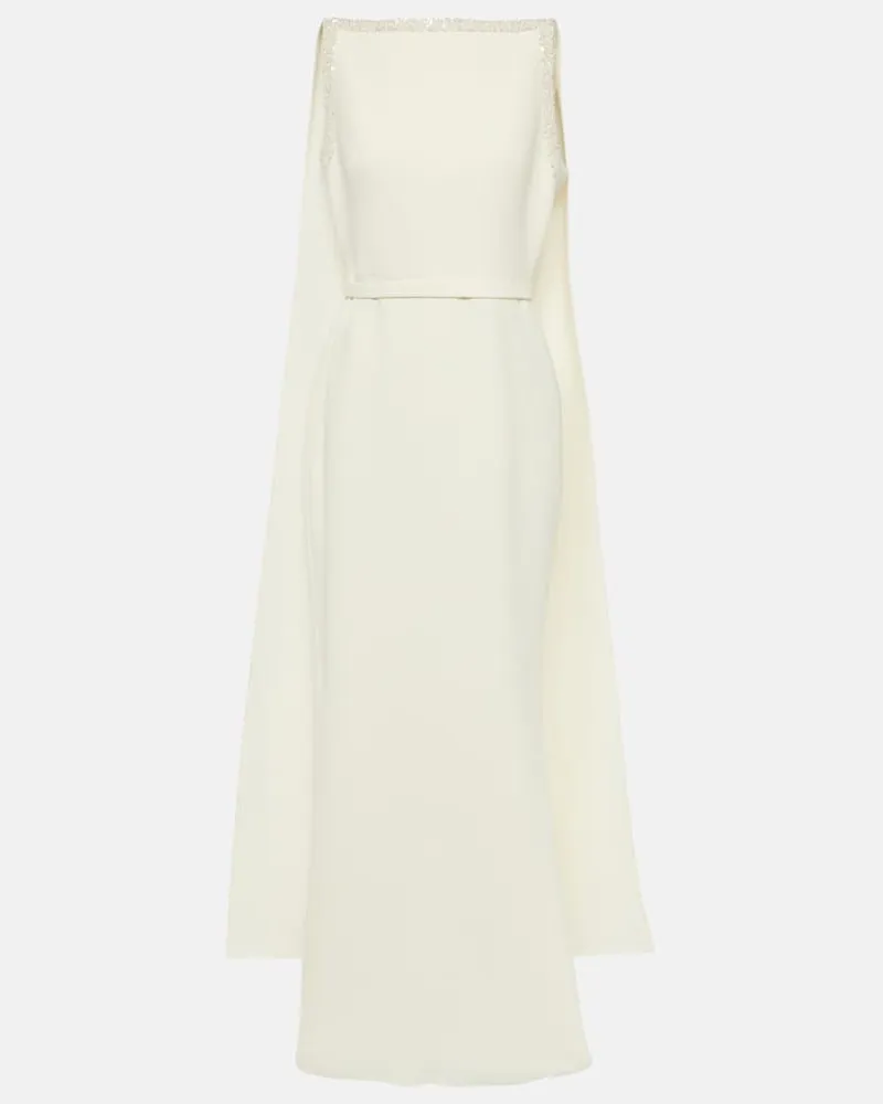 Safiyaa Bridal Robe Ginevra Weiß