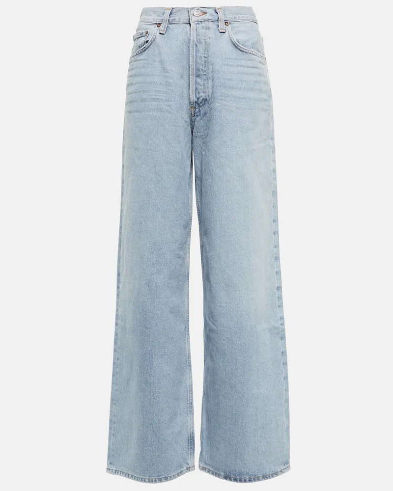 AGOLDE Jeans Low Slung Baggy Blau