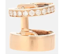 Einzelner Ear Cuff Berbere Module aus 18kt Rosegold mit Diamanten
