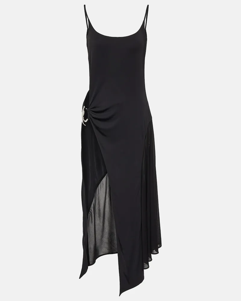 Thierry Mugler Midikleid Schwarz