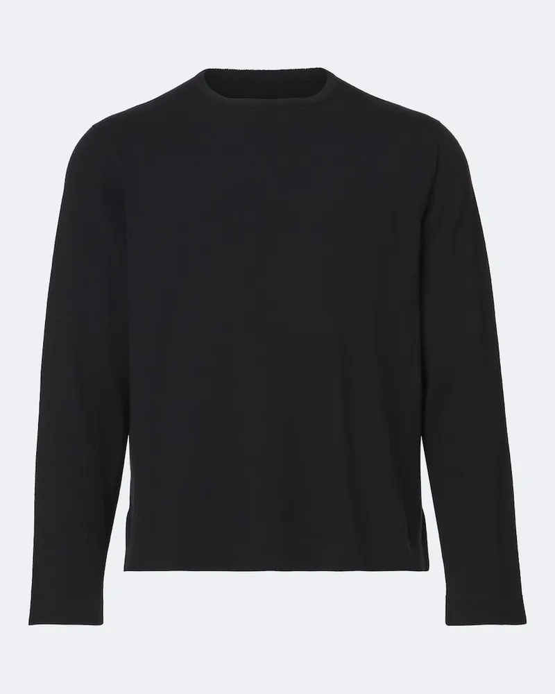 Stoffa Stòffa Longsleeve aus Kaschmir Blau