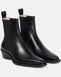 Proenza Schouler Ankle Boots Bronco aus Leder Schwarz