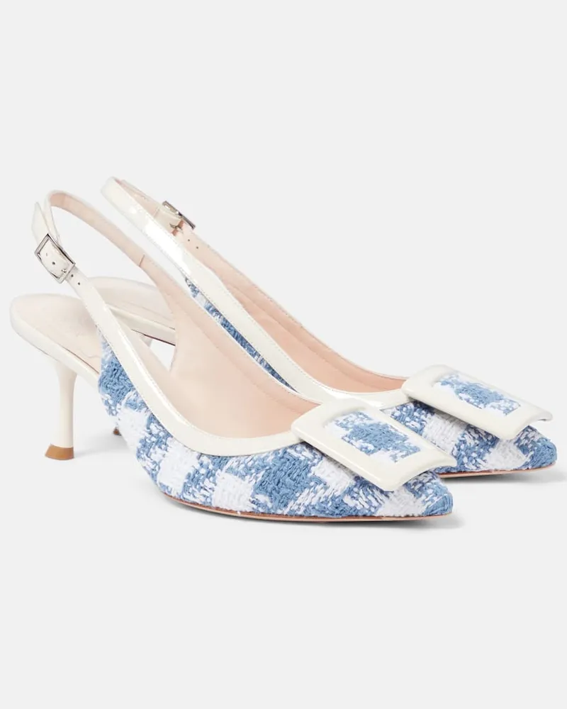 Roger Vivier Slingback-Pumps Viv In The City 65 Weiß