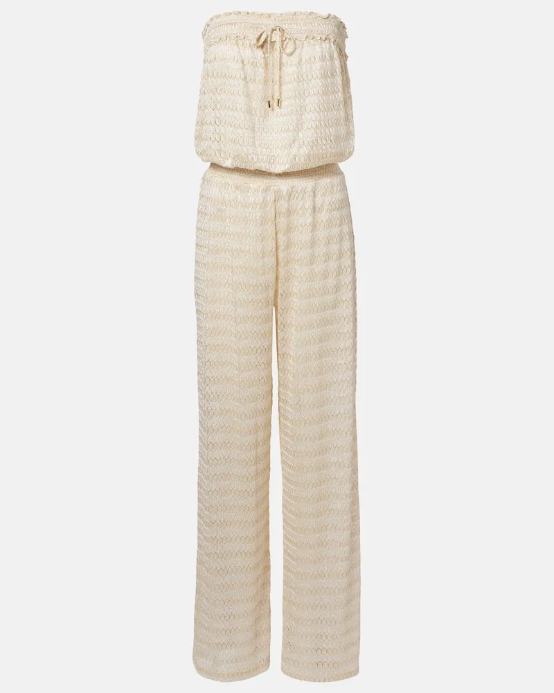 Melissa Odabash Jumpsuit Gold