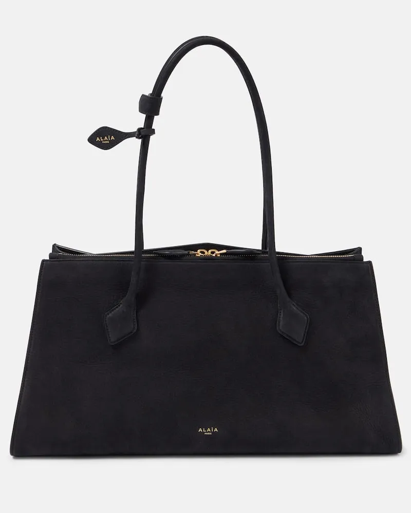 Alaïa Alaïa Tote Bag Le Teckel aus Leder Schwarz