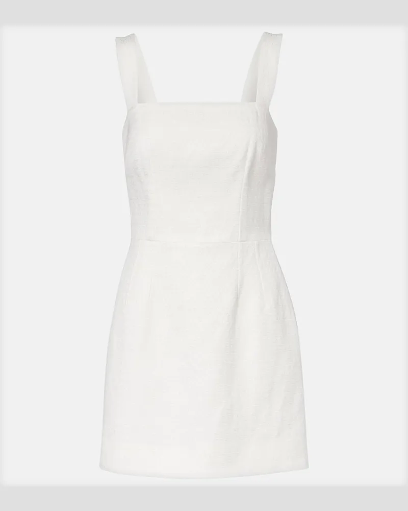 Dolce & Gabbana Minikleid aus Twill Beige