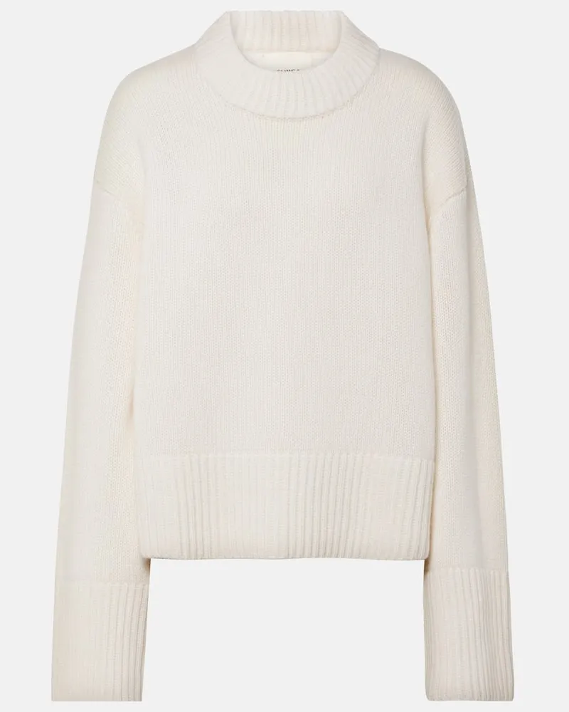 Lisa Yang Pullover Sony aus Kaschmir Weiß
