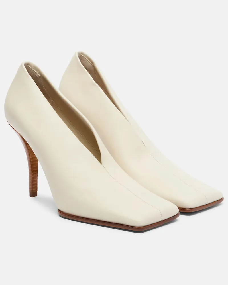 Alaïa Alaïa Pumps 90 aus Leder Weiß