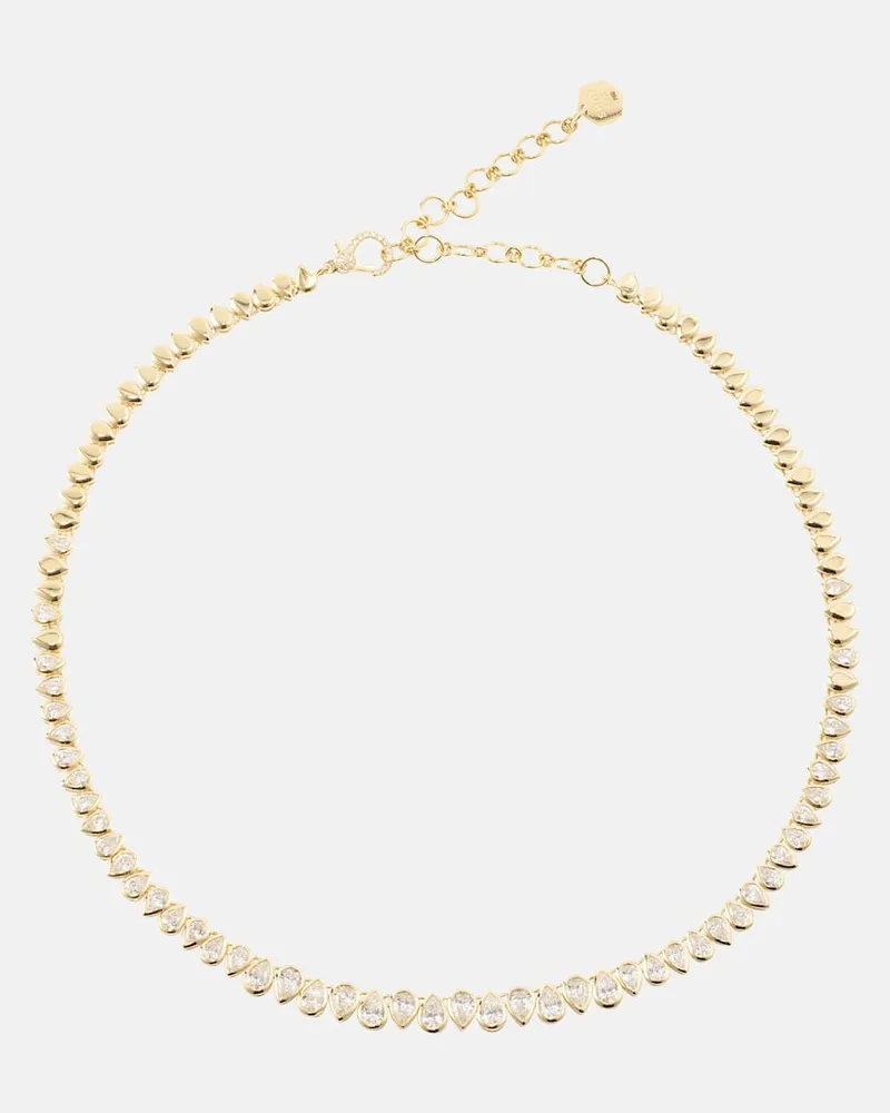 SHAY Halskette aus 18kt Gelbgold mit Diamanten Gold