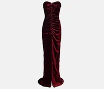 Robe aus Samt