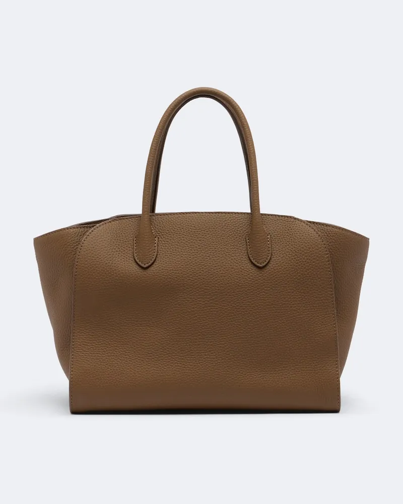 The Row Tote Bag Marlo 12 aus Leder Braun