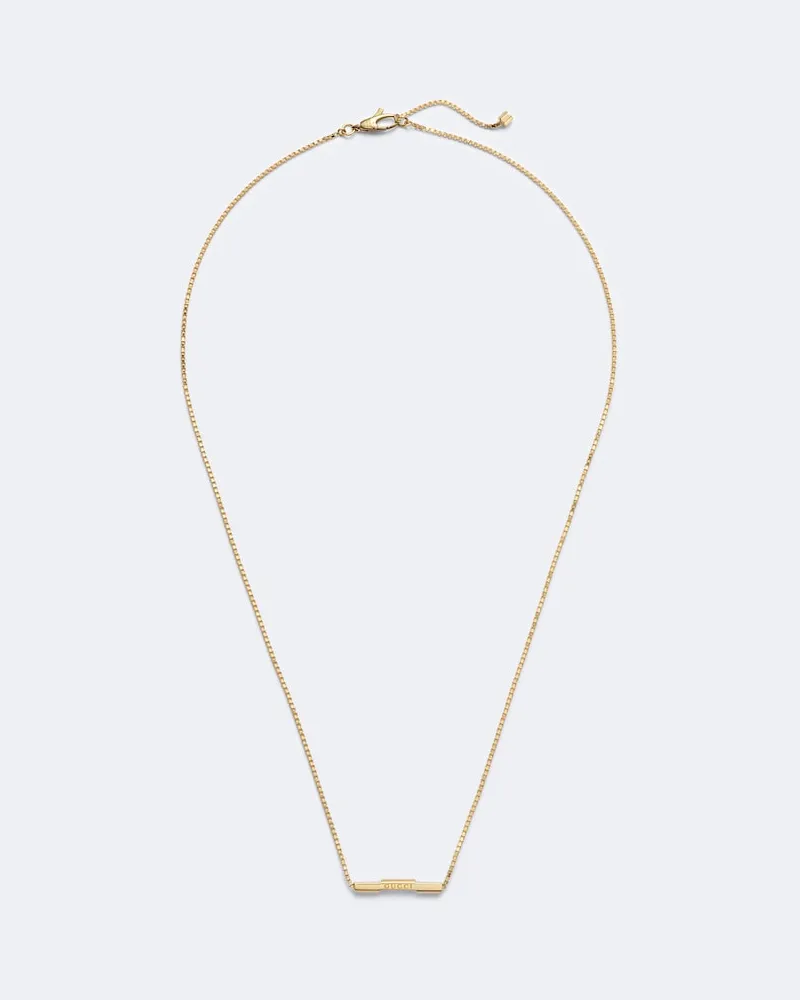 Gucci Halskette Link to Love aus 18kt Gelbgold Gold