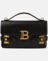 Balmain Schultertasche B-Buzz 24 aus Leder Schwarz