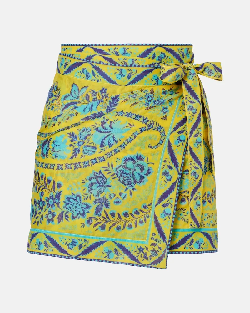 Etro Cover-up aus Baumwolle Gelb