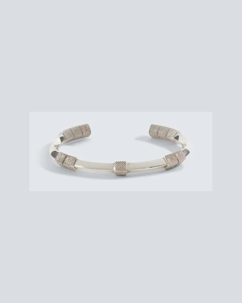Bottega Veneta Armreif Pen aus Sterlingsilber Silber
