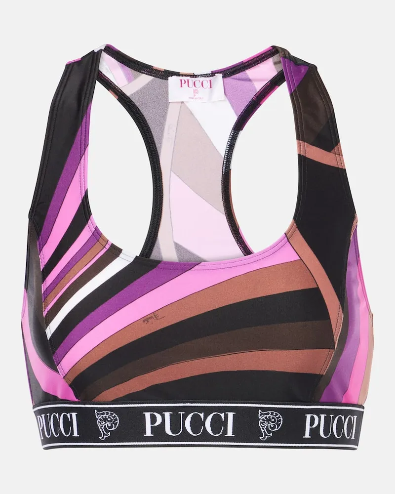Emilio Pucci Sport-BH Iride Multicolor