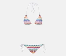 Bikini Zigzag aus Häkelstrick