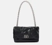 Schultertasche Monaco Medium aus Leder