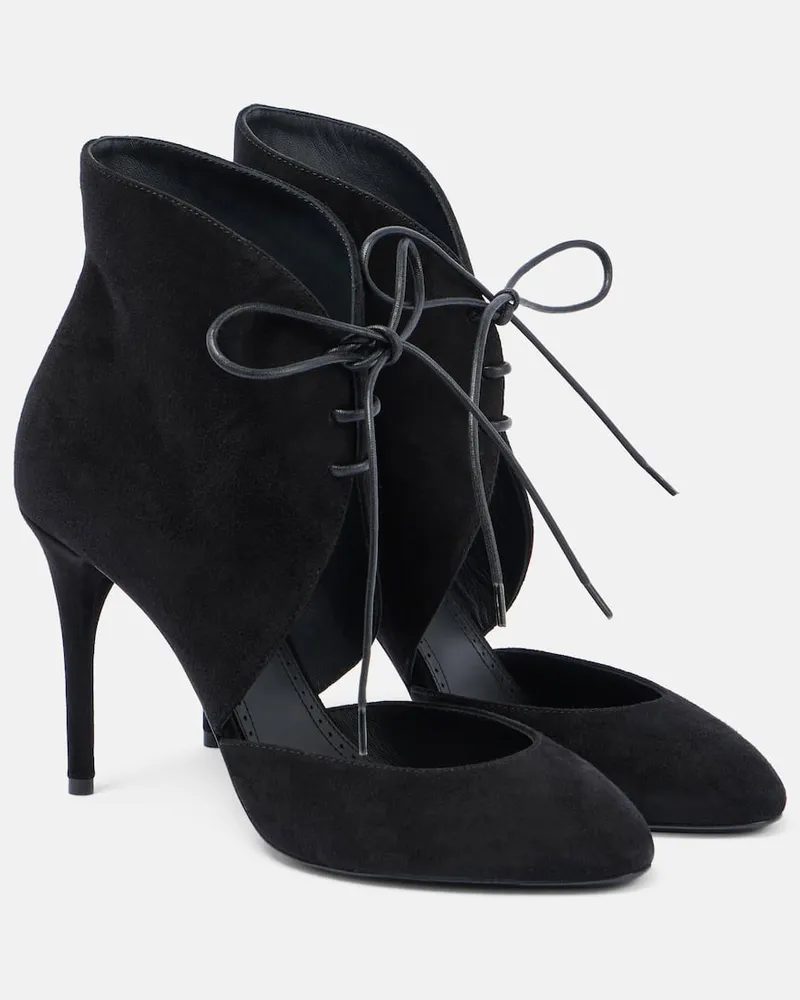 Alaïa Alaïa Pumps 90 aus Veloursleder Schwarz