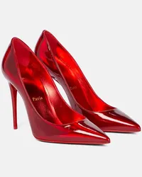 Christian Louboutin Pumps Kate 100 aus Lackleder Rot