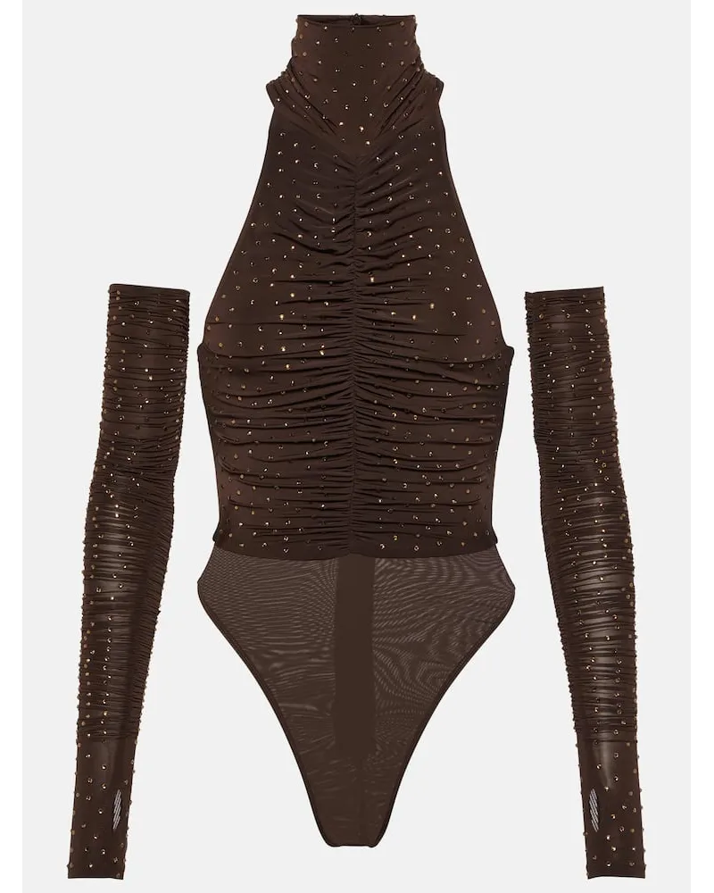 Alex Perry Verzierter Body Arlie Braun