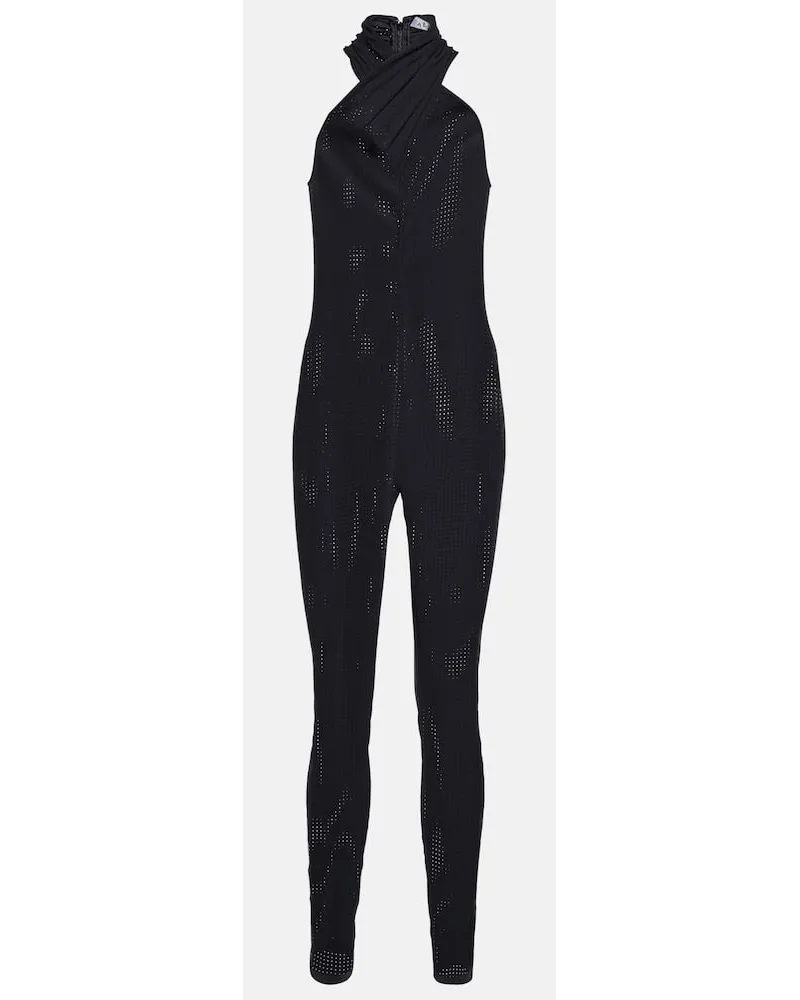 Alaïa Alaïa Jumpsuit aus Jersey Schwarz