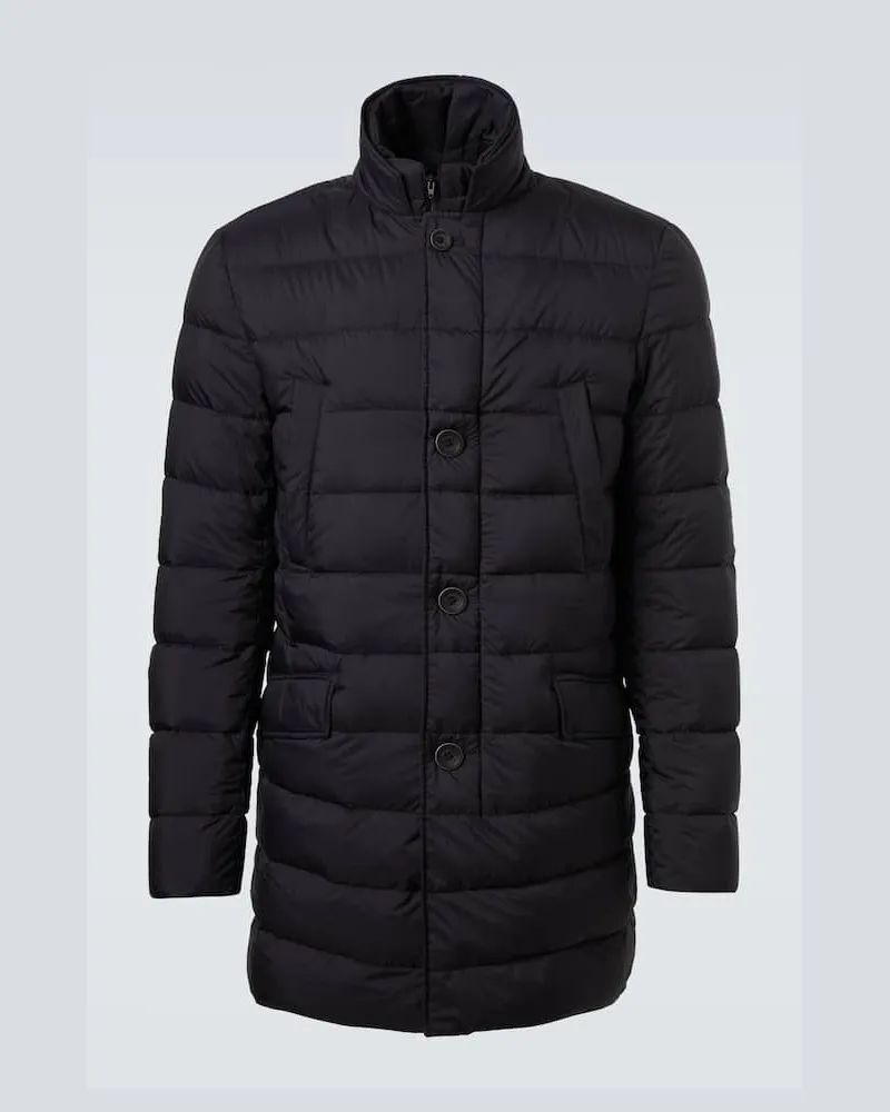 Herno Daunenmantel Il Capotto Schwarz