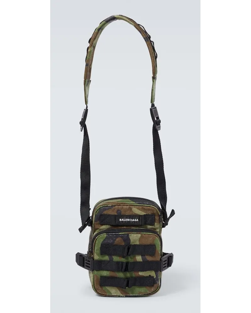 Balenciaga Messenger Bag Camouflage Multicolor