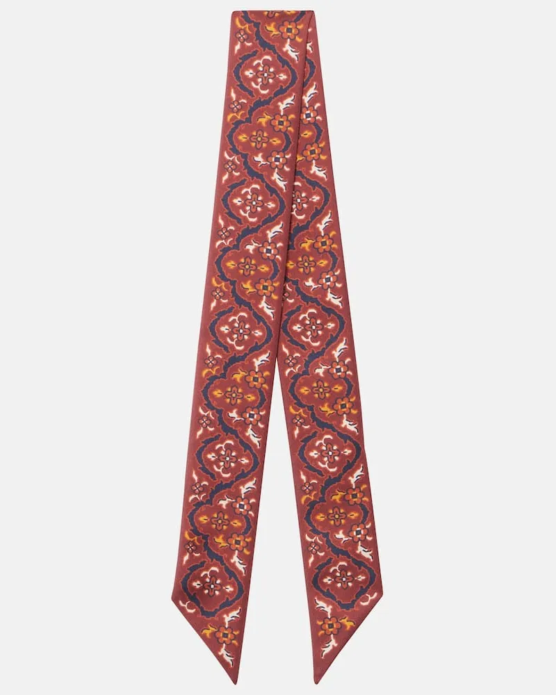Loro Piana Tuch aus Seide Braun