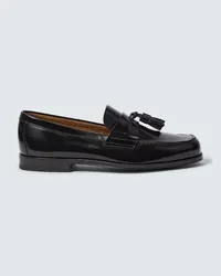 Prada Loafers aus Leder Schwarz