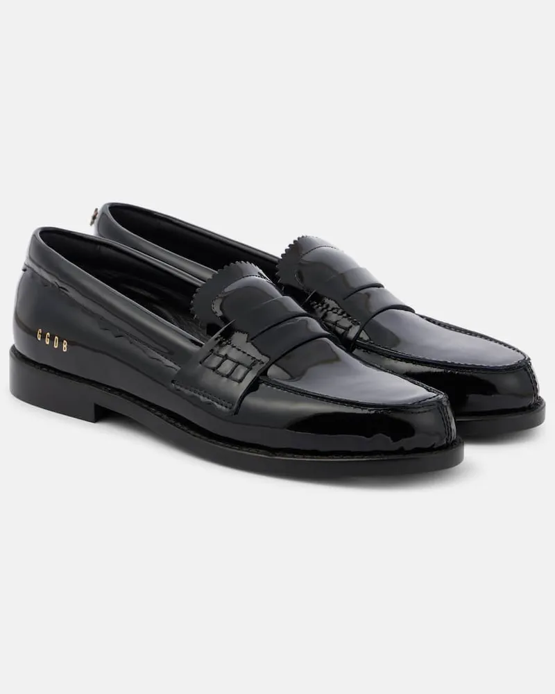 Golden Goose Loafers Jerry aus Lackleder Schwarz