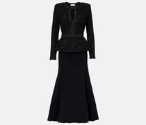 Midikleid mit Pailletten