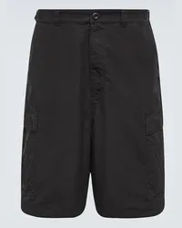 Balenciaga Cargo-Shorts aus Baumwolle Schwarz