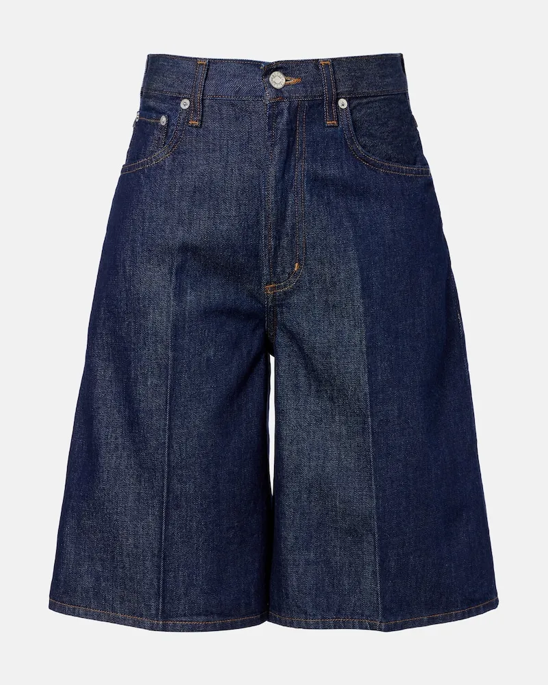 AGOLDE Bermuda-Shorts Nolan aus Denim Blau