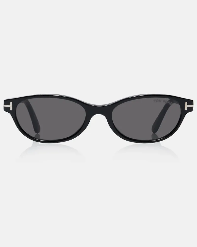 Tom Ford Cat-Eye-Sonnenbrille Chloe Schwarz