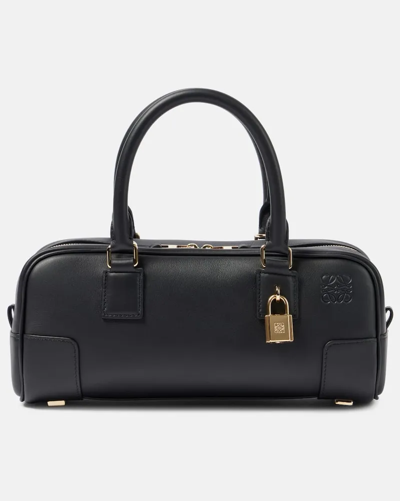 Loewe Tote Bag Amazona 23 aus Leder Schwarz