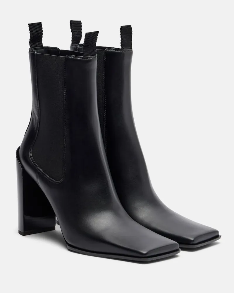 Alaïa Alaïa Chelsea Boots 90 aus Leder Schwarz