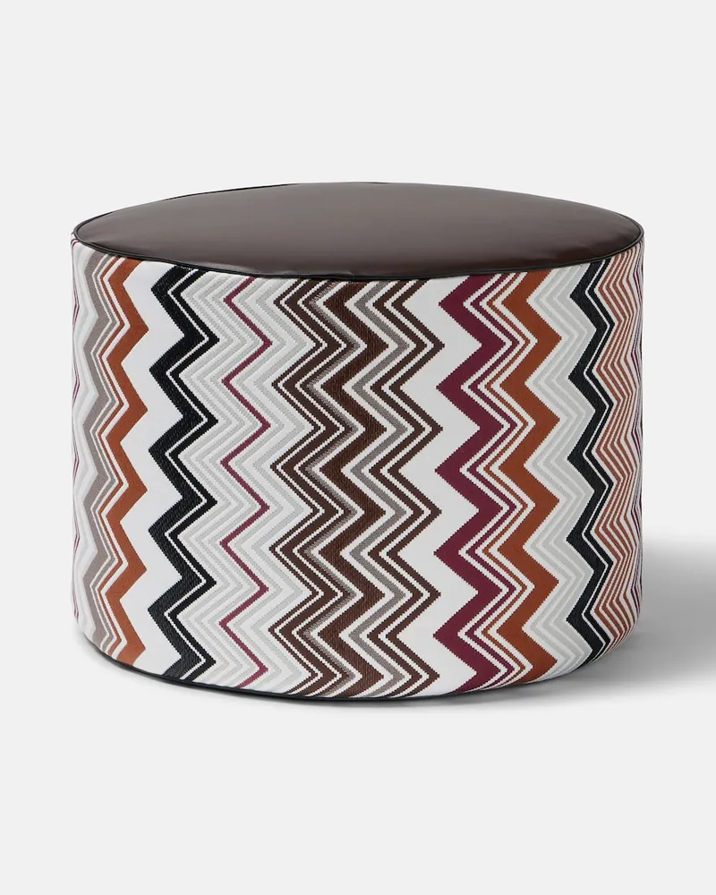 Missoni Outdoor-Hocker Shanghai Braun