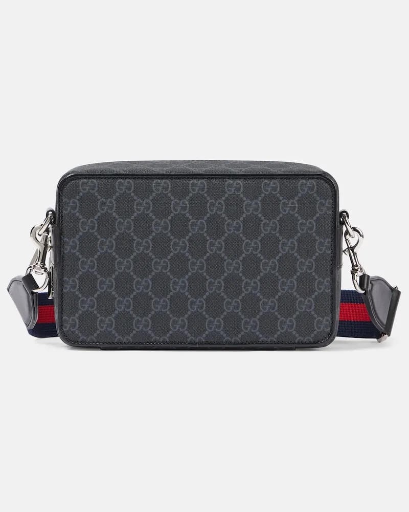 Gucci Crossbody Bag GG Mini aus Canvas Schwarz