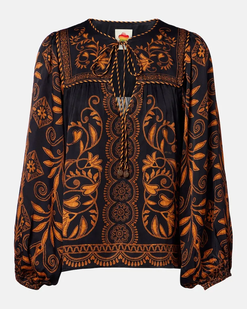 FARM Rio Bluse Cornely Ainika Schwarz