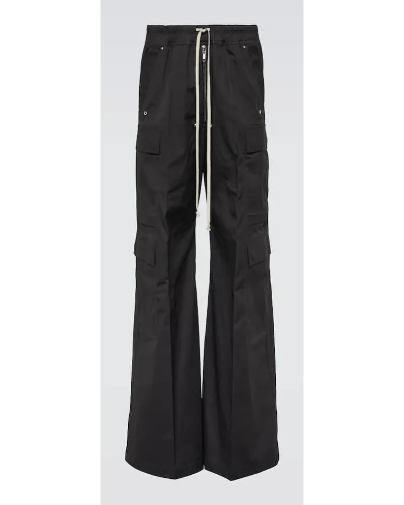 Rick Owens Hose Bela aus einem Baumwollgemisch Schwarz