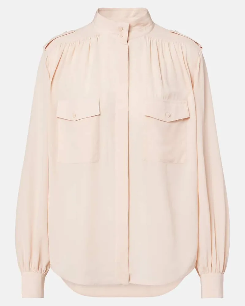 Chloé Chloé Hemd aus Seide Rosa