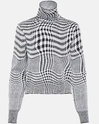 Burberry Rollkragenpullover aus einem Wollgemisch Grau