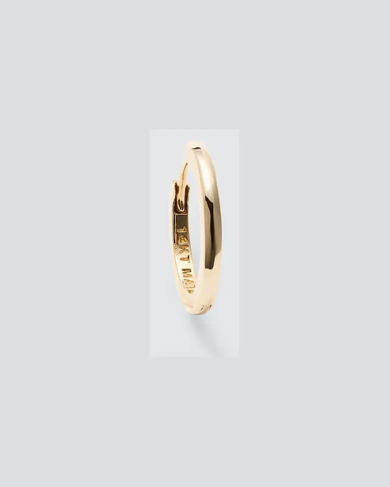 MATEO Einzelner Ohrring aus 14kt Gelbgold Gold