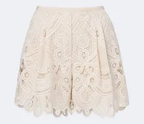 Shorts aus Makramee