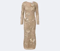 Verziertes Midikleid