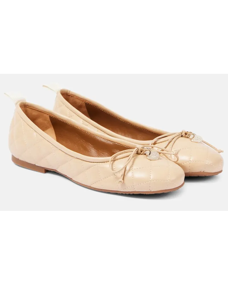 See by Chloé See By Chloe Ballerinas Jodie aus Lederimitat Beige