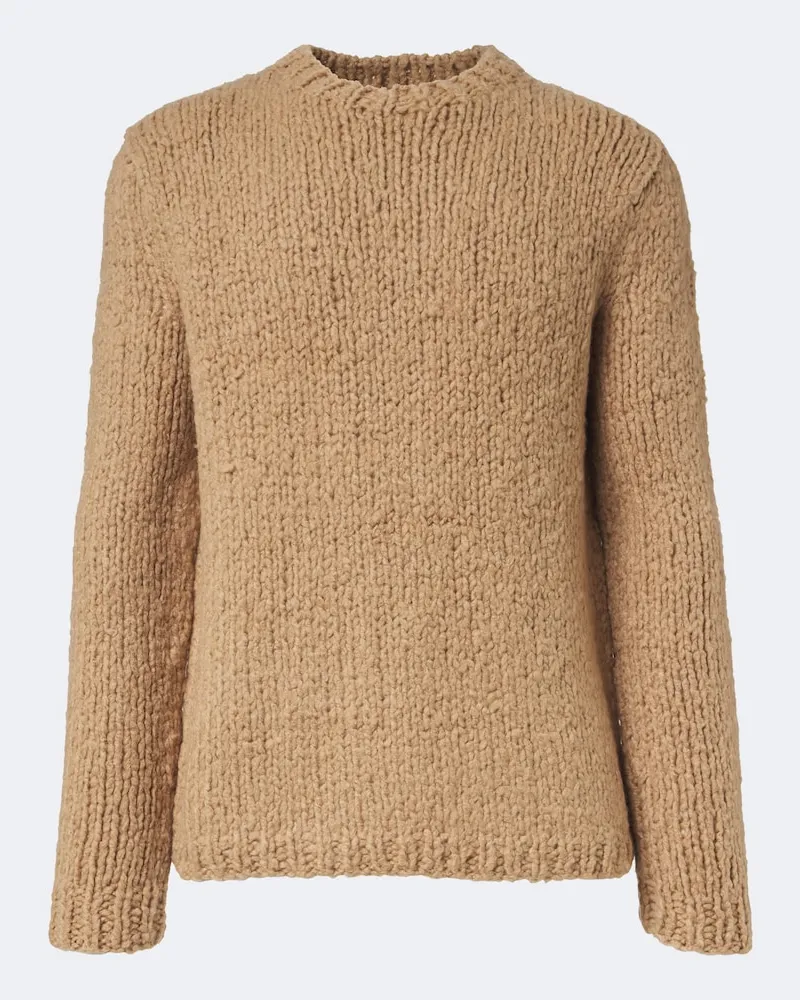 Gabriela Hearst Pullover Lawrence aus Kaschmir Beige