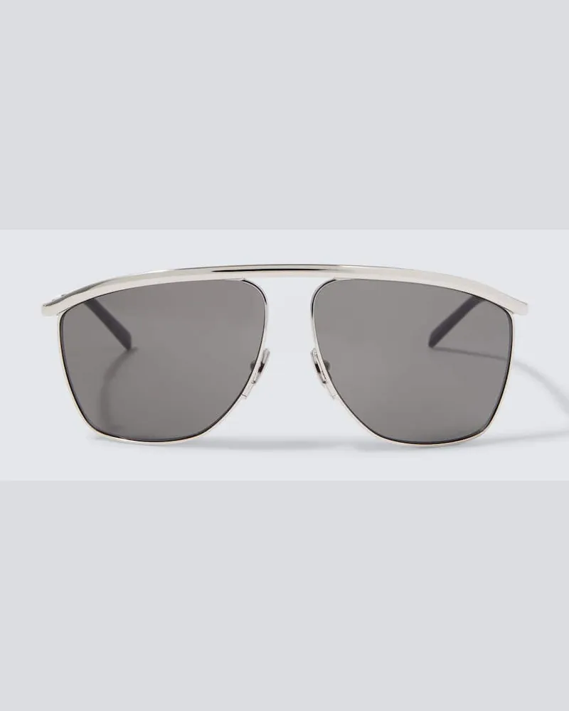 Saint Laurent Aviator-Sonnenbrille SL 820 Victoire Silber