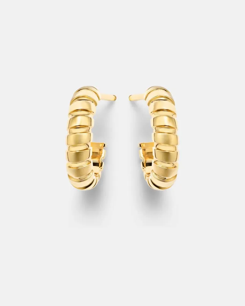 Bulgari Ohrringe Bvlgari Tubogas aus 18kt Gelbgold Gold